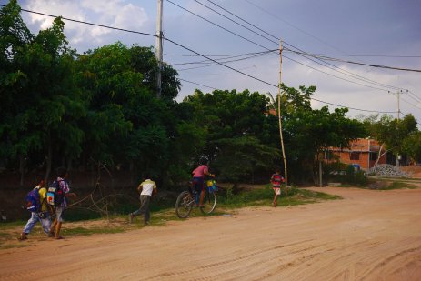 Quad biking through the villages, Siem Reap, Cambodia
