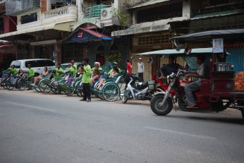 Cyclo Tour of Phnom Penh, Cambodia